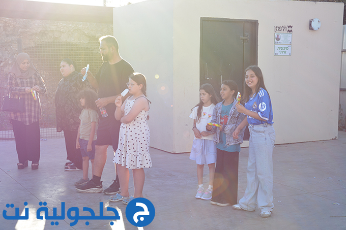 موكب كأس العالم المتجول في جلجولية برعاية جمعية غيث